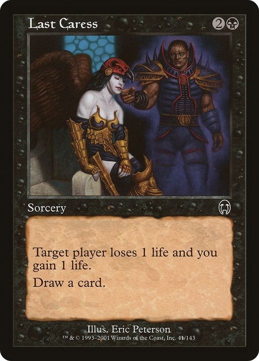 Last Caress in the group Magic the Gathering / Types / Colors / Black at Proxyprinters.com (6852)