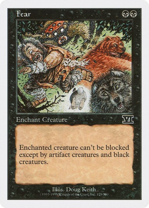 Fear in the group Magic the Gathering / Types / Colors / Black at Proxyprinters.com (68535)