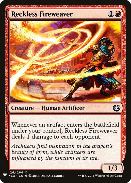 Reckless Fireweaver in the group Singles at Proxyprinters.com (68550)