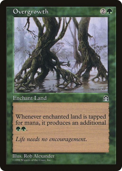 Overgrowth in the group Magic the Gathering / Sets / Stronghold at Proxyprinters.com (68570)