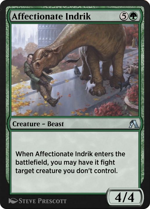 Affectionate Indrik in the group Magic the Gathering / Sets / Arena Beginner Set at Proxyprinters.com (6858)