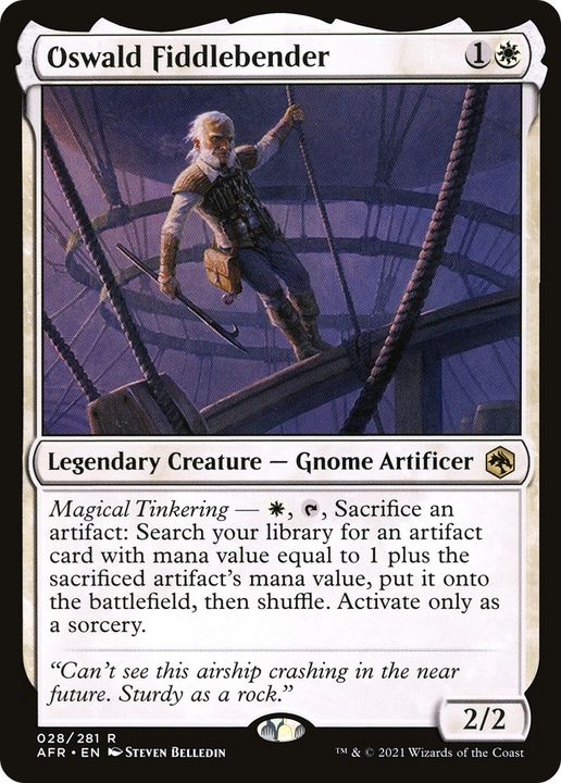 Oswald Fiddlebender in the group Magic the Gathering / Types / Colors / White at Proxyprinters.com (68587)