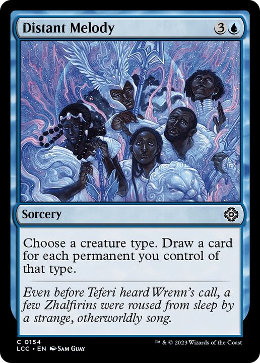 Distant Melody in the group Magic the Gathering / Types / Colors / Blue at Proxyprinters.com (68589)