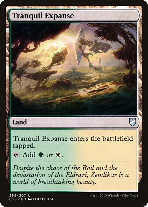 Tranquil Expanse in the group Magic the Gathering / Types / Colors / Colorless at Proxyprinters.com (6859)