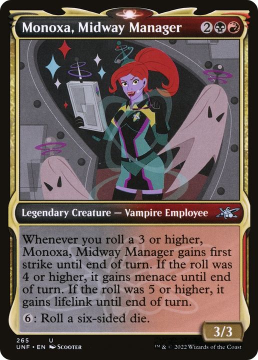 Monoxa, Midway Manager in the group Magic the Gathering / Types / Colors / Multicolors / B, R at Proxyprinters.com (68608)