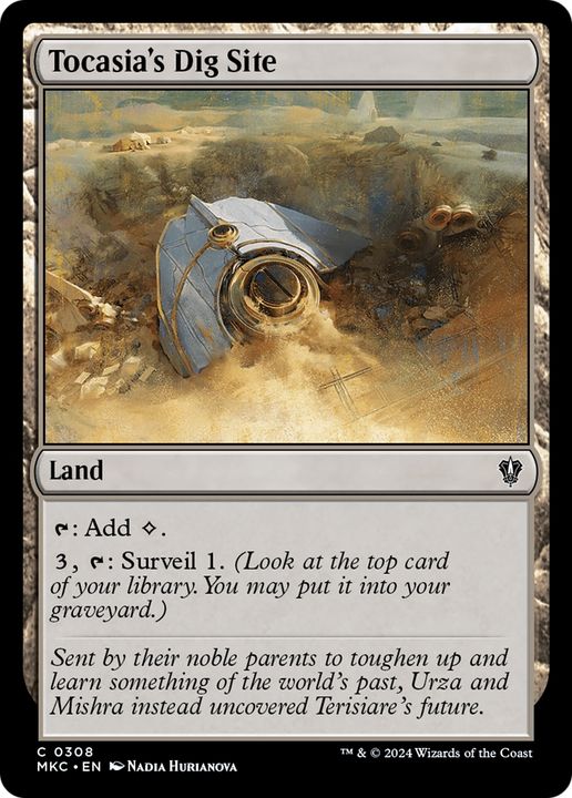 Tocasia's Dig Site in the group Magic the Gathering / Types / Colors / Colorless at Proxyprinters.com (68618)