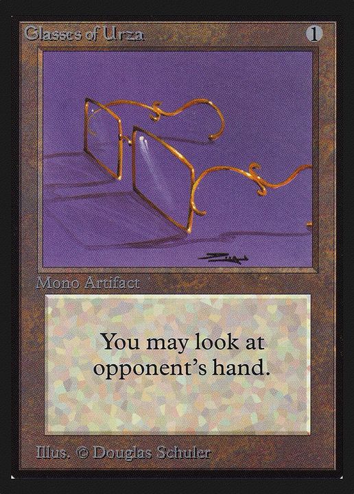 Glasses of Urza in the group Advanced search at Proxyprinters.com (68636)