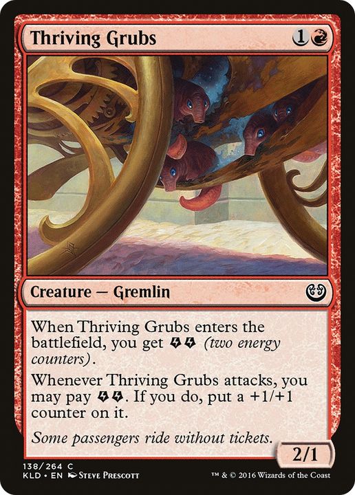 Thriving Grubs in the group Magic the Gathering / Types / Colors / Red at Proxyprinters.com (68638)