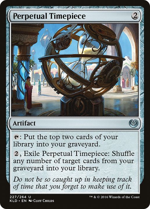 Perpetual Timepiece in the group Magic the Gathering / Types / Artifacts / Artifact at Proxyprinters.com (68650)