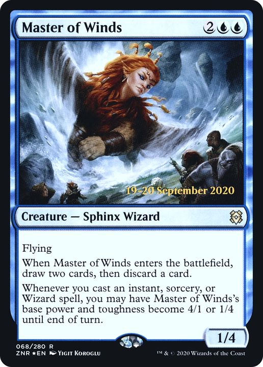 Master of Winds in the group Magic the Gathering / Types / Creatures / Wizard at Proxyprinters.com (68653)