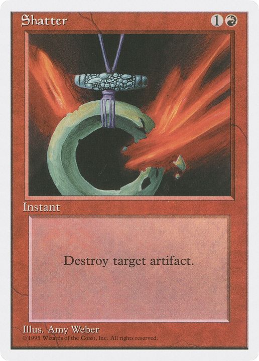 Shatter in the group Magic the Gathering / Types / Colors / Red at Proxyprinters.com (68663)