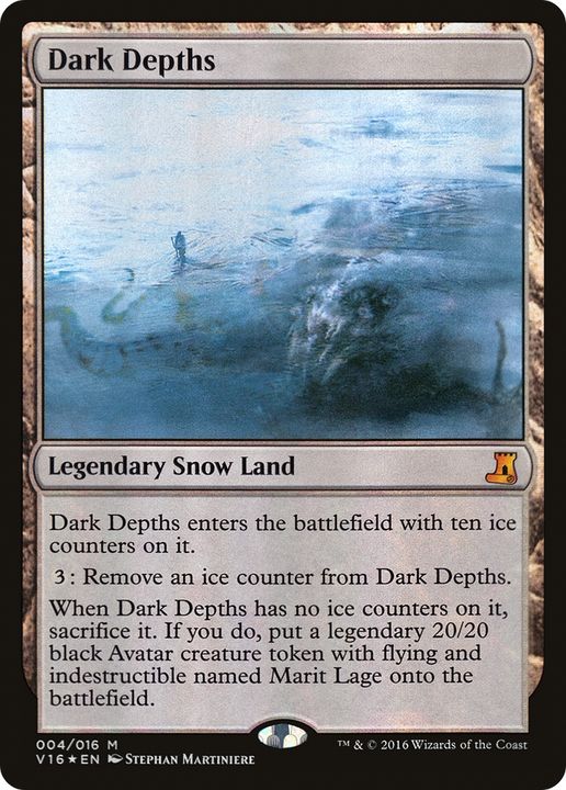 Dark Depths in the group Magic the Gathering / Types / Colors / Colorless at Proxyprinters.com (68683)