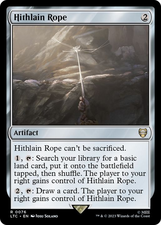 Hithlain Rope in the group Magic the Gathering / Types / Artifacts / Artifact at Proxyprinters.com (68696)