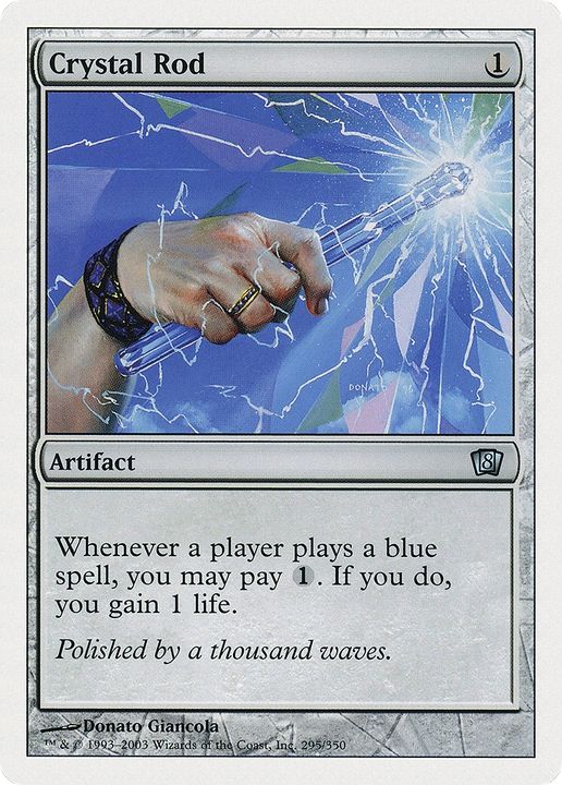 Crystal Rod in the group Magic the Gathering / Types / Artifacts / Artifact at Proxyprinters.com (68698)