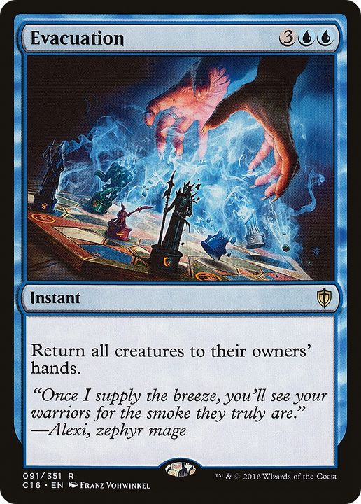 Evacuation in the group Magic the Gathering / Types / Colors / Blue at Proxyprinters.com (68722)