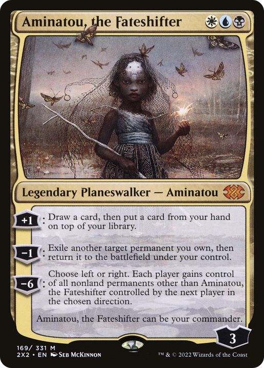 Aminatou, the Fateshifter in the group Magic the Gathering / Sets / Double Masters 2022 at Proxyprinters.com (68731)