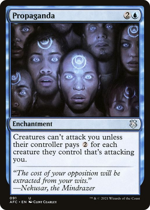 Propaganda in the group Magic the Gathering / Sets / Forgotten Realms Commander at Proxyprinters.com (68734)