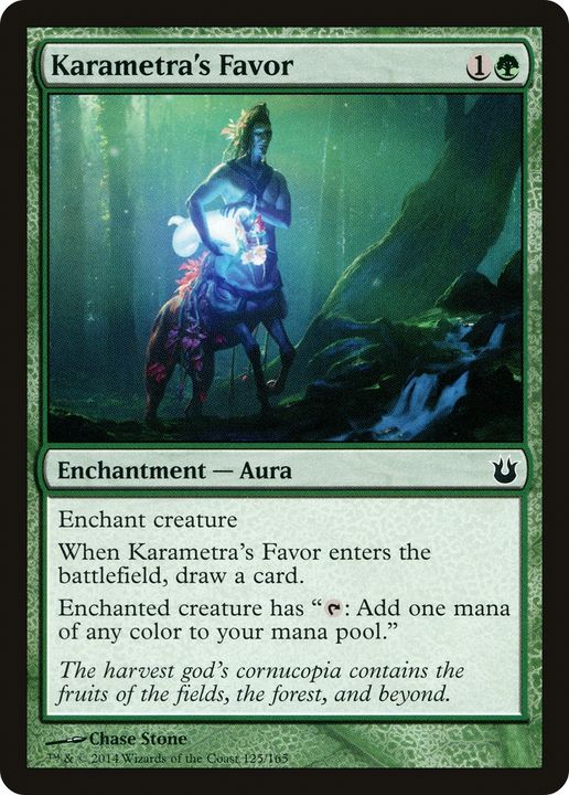 Karametra's Favor in the group Magic the Gathering / Types / Colors / Green at Proxyprinters.com (68735)