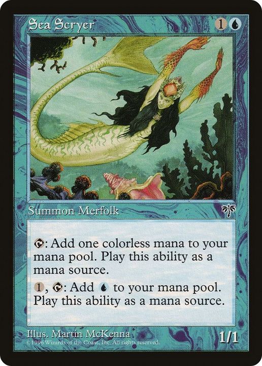 Sea Scryer in the group Magic the Gathering / Types / Creatures / Wizard at Proxyprinters.com (6874)