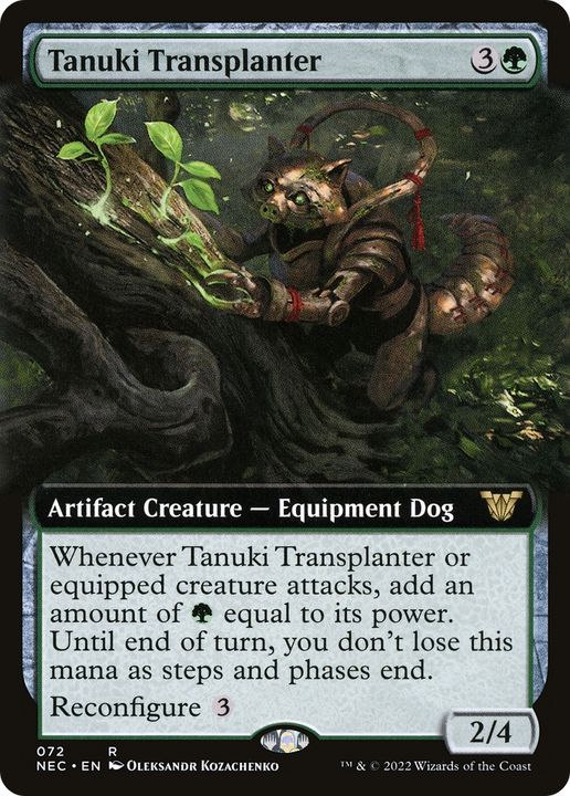 Tanuki Transplanter in the group Magic the Gathering / Types / Colors / Green at Proxyprinters.com (68747)