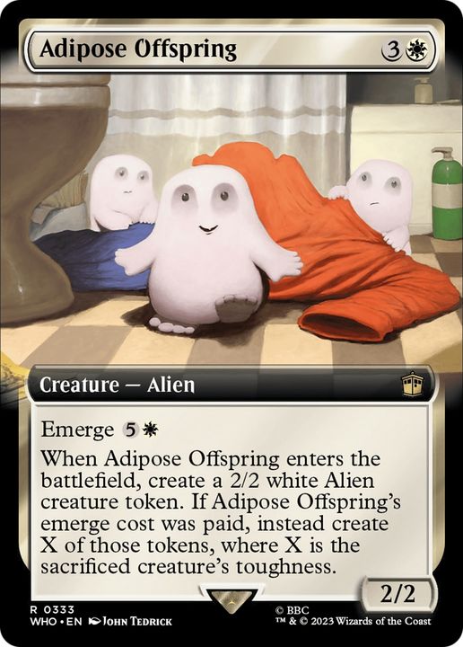 Adipose Offspring in the group Magic the Gathering / Types / Colors / White at Proxyprinters.com (68754)