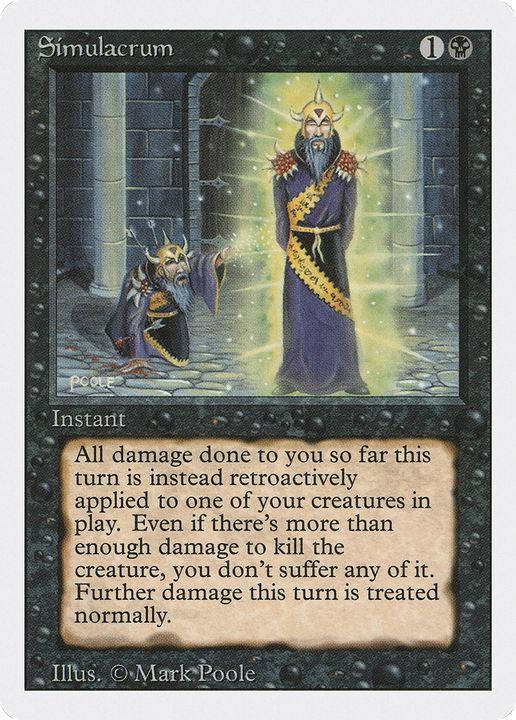 Simulacrum in the group Magic the Gathering / Types / Colors / Black at Proxyprinters.com (68757)