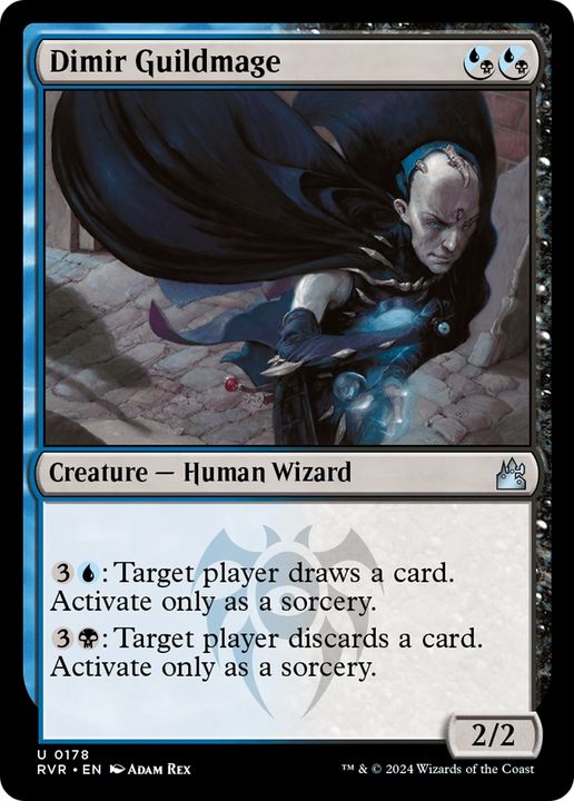 Dimir Guildmage in the group Magic the Gathering / Types / Colors / Multicolors / B, U at Proxyprinters.com (68762)