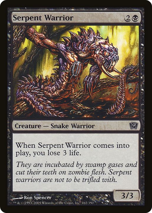 Serpent Warrior in the group Magic the Gathering / Sets / Ninth Edition at Proxyprinters.com (68775)