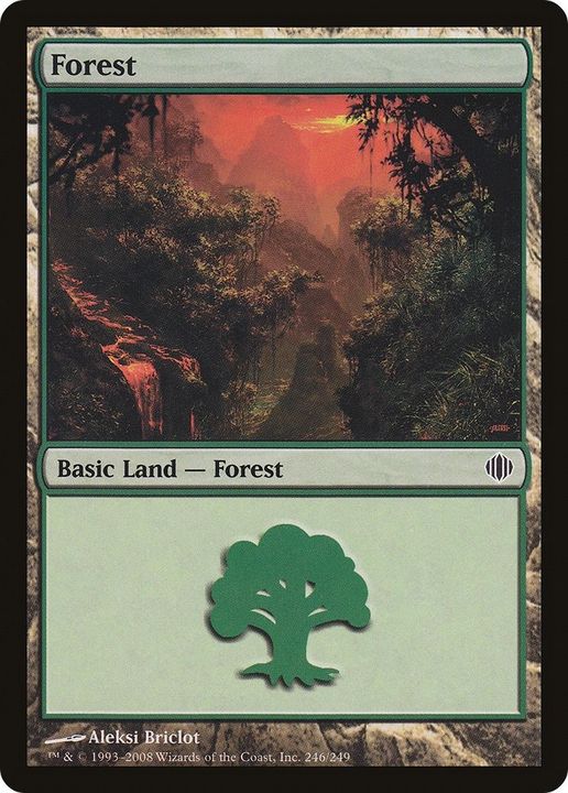 Forest in the group Magic the Gathering / Types / Land / Forest at Proxyprinters.com (6881)