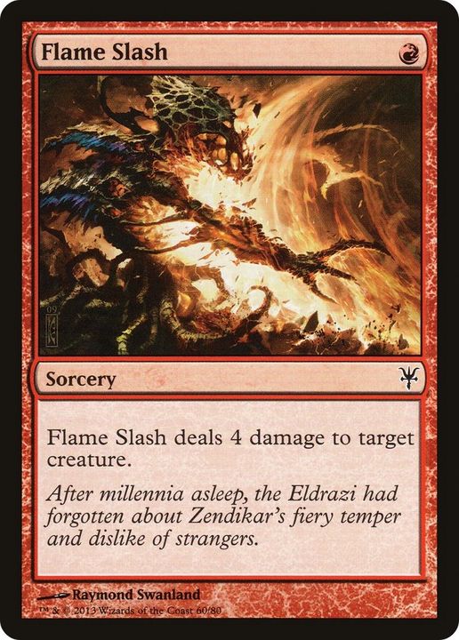 Flame Slash in the group Magic the Gathering / Sets / Duel Decks: Sorin vs. Tibalt at Proxyprinters.com (6884)