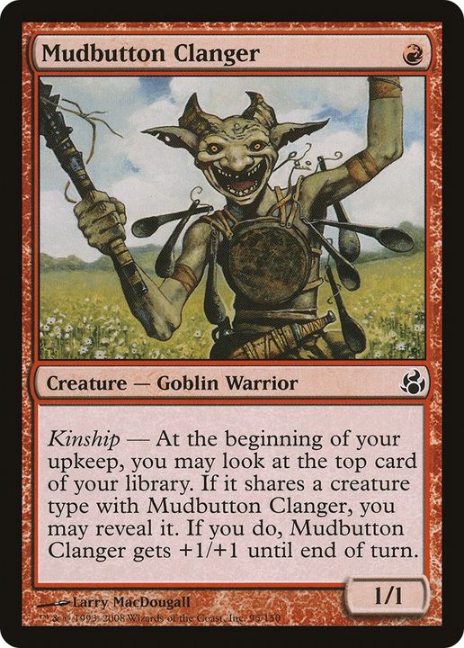 Mudbutton Clanger in the group Singles at Proxyprinters.com (68846)