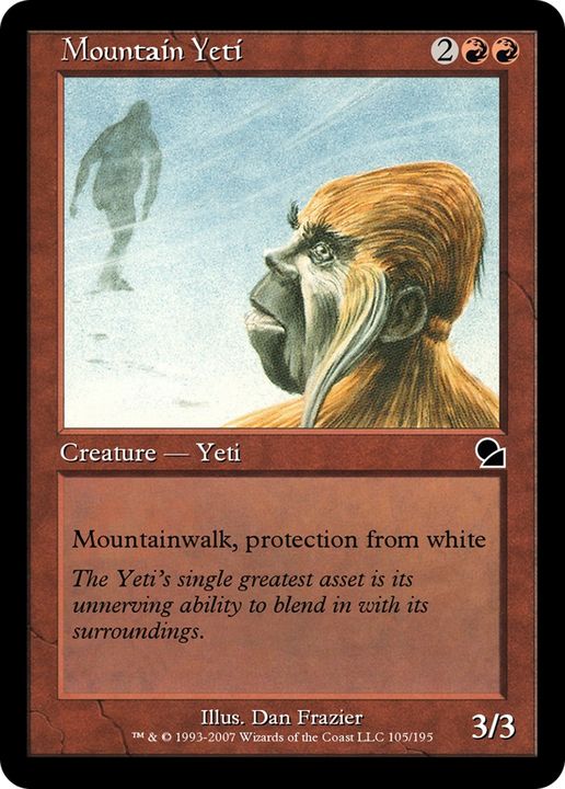 Mountain Yeti in the group Magic the Gathering / Sets / Media Inserts at Proxyprinters.com (68863)