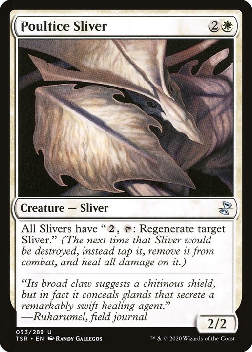 Poultice Sliver in the group Magic the Gathering / Sets / Time Spiral Remastered at Proxyprinters.com (68867)