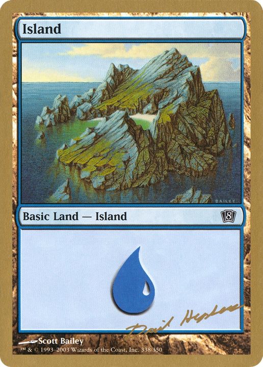 Island in the group Magic the Gathering / Sets / World Championship Decks 2003 at Proxyprinters.com (68887)