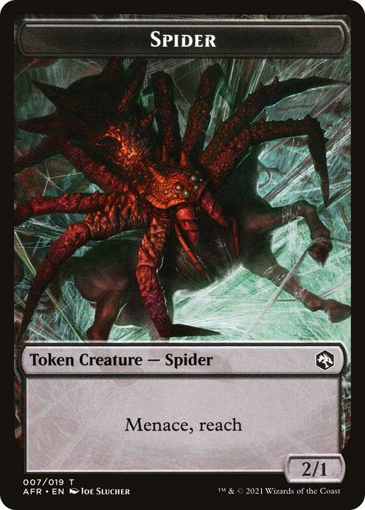 Spider in the group Magic the Gathering / Types / Colors / Black at Proxyprinters.com (6889)