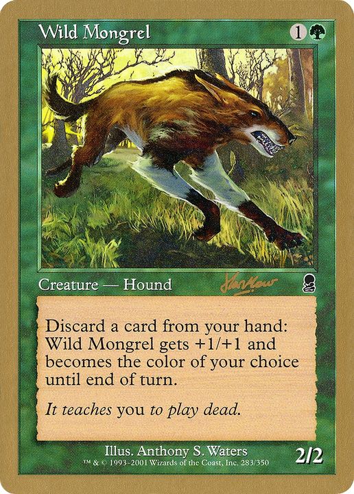 Wild Mongrel in the group Magic the Gathering / Sets / World Championship Decks 2002 at Proxyprinters.com (68890)