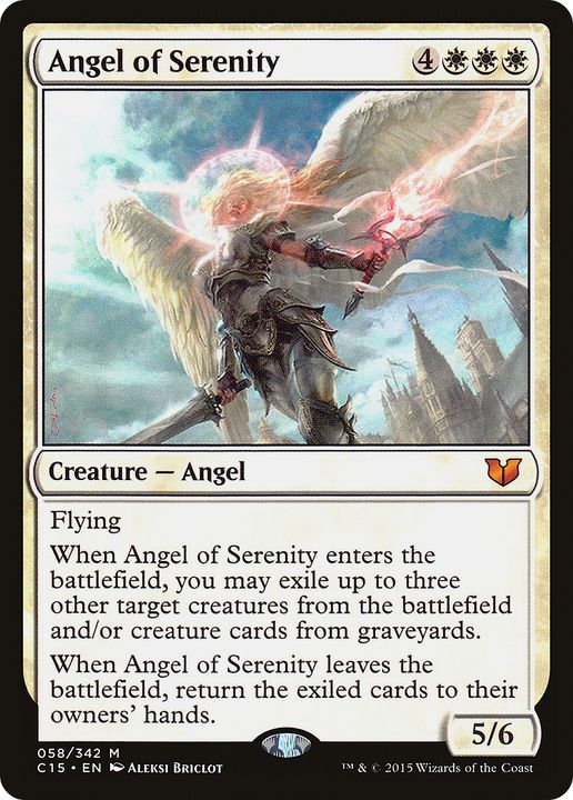 Angel of Serenity in the group Magic the Gathering / Sets / Commander 2015 at Proxyprinters.com (68893)