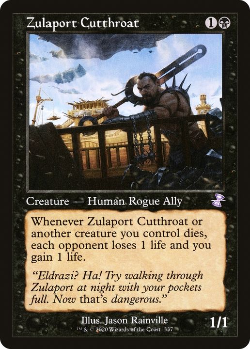 Zulaport Cutthroat in the group Magic the Gathering / Sets / Time Spiral Remastered at Proxyprinters.com (68913)