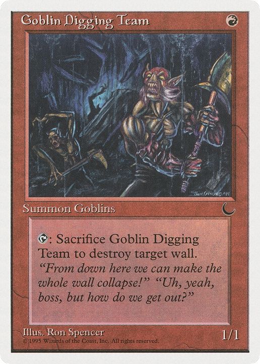 Goblin Digging Team in the group Magic the Gathering / Types / Creatures / Goblin at Proxyprinters.com (68922)