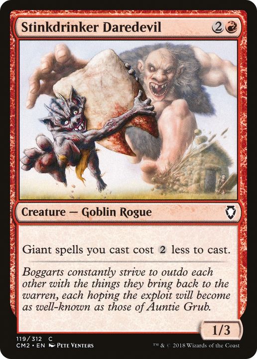 Stinkdrinker Daredevil in the group Magic the Gathering / Types / Creatures / Goblin at Proxyprinters.com (68963)