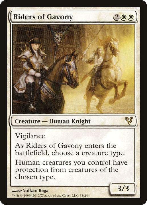 Riders of Gavony in the group Magic the Gathering / Types / Creatures / Human at Proxyprinters.com (68998)