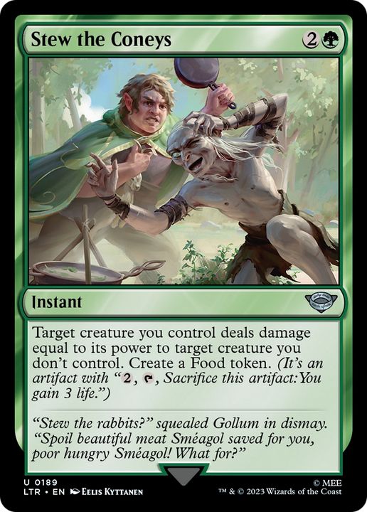 Stew the Coneys in the group Magic the Gathering / Types / Colors / Green at Proxyprinters.com (69007)