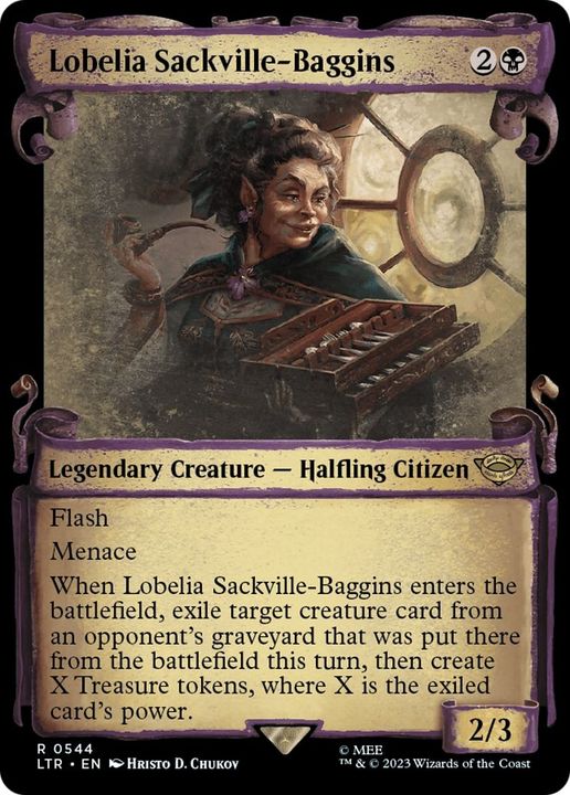 Lobelia Sackville-Baggins in the group Magic the Gathering / Types / Colors / Black at Proxyprinters.com (6901)