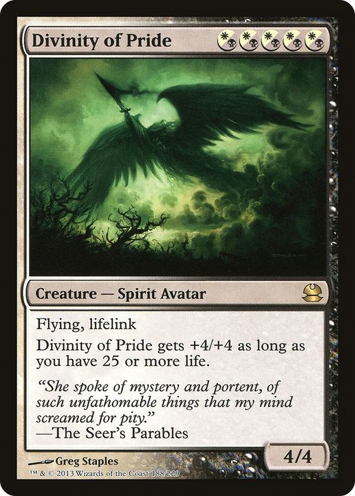 Divinity of Pride in the group Magic the Gathering / Types / Colors / Multicolors / B, W at Proxyprinters.com (69014)