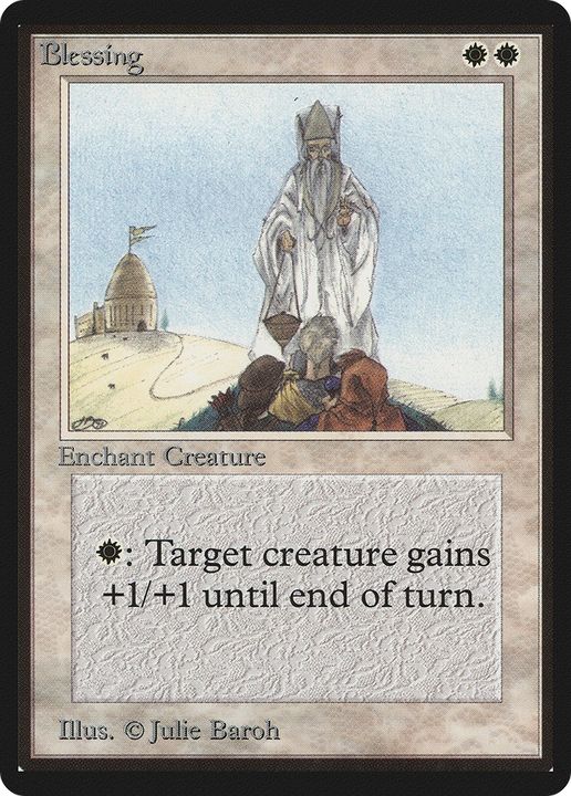 Blessing in the group Magic the Gathering / Types / Colors / White at Proxyprinters.com (69019)