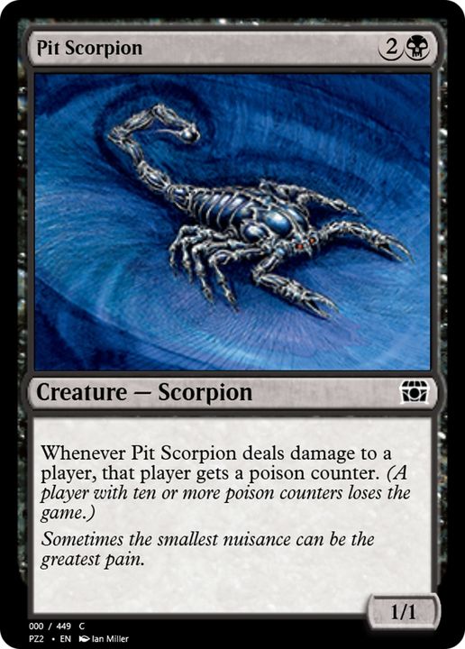 Pit Scorpion in the group Magic the Gathering / Sets / Treasure Chest at Proxyprinters.com (69022)