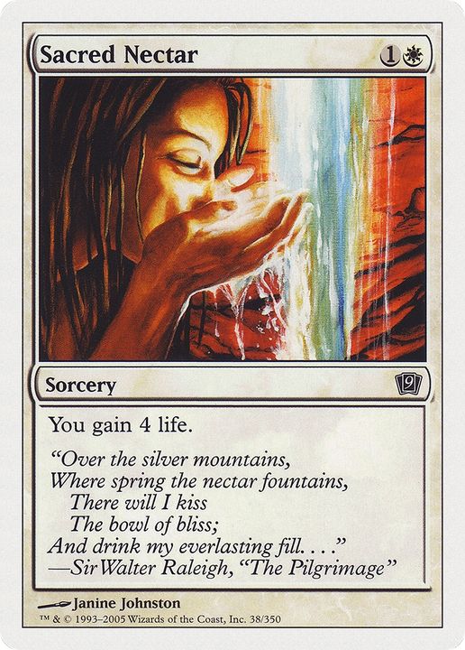 Sacred Nectar in the group Magic the Gathering / Types / Colors / White at Proxyprinters.com (69031)