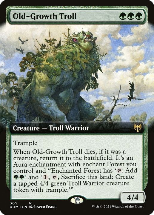 Old-Growth Troll in the group Magic the Gathering / Sets / Kaldheim at Proxyprinters.com (6905)