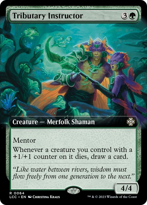 Tributary Instructor in the group Magic the Gathering / Types / Colors / Green at Proxyprinters.com (69055)