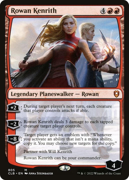 Rowan Kenrith in the group Magic the Gathering / Types / Colors / Red at Proxyprinters.com (69059)